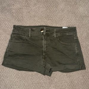 American eagle brown shorts size:8